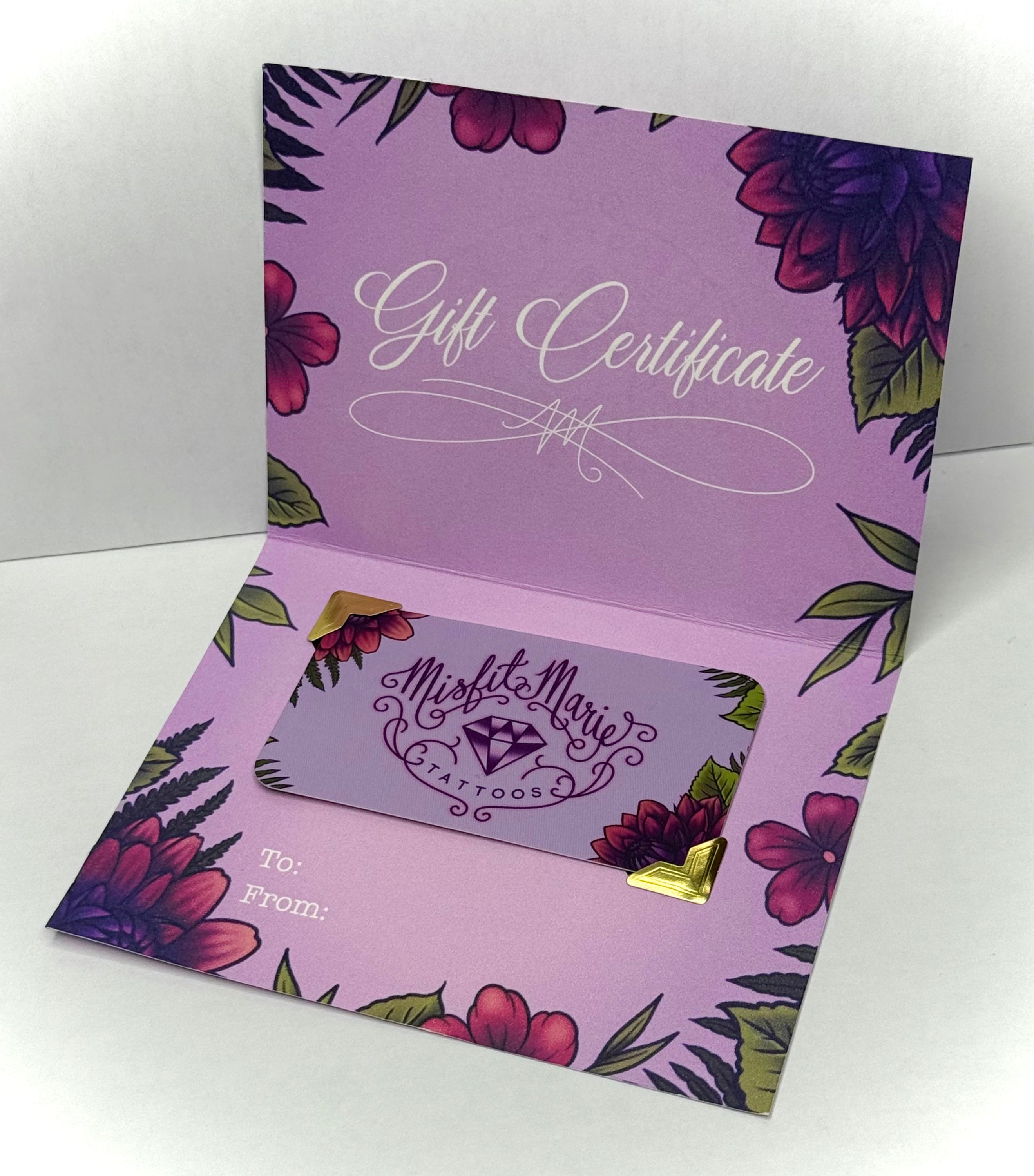 $1000 Gift Certificate (Full Day Session)